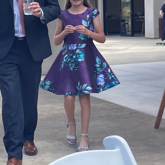 Zunie Mercado Floral Fit & Flare Dress Size 10 - Picture 14 of 14